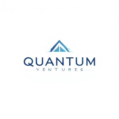 AI Design for Design a sleek and professional logo for "Quantum Ventures" with the tagline: "Innovate. Accelerate. Transform."