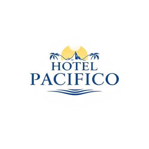 AI Design for hotel pacifico. wordmark