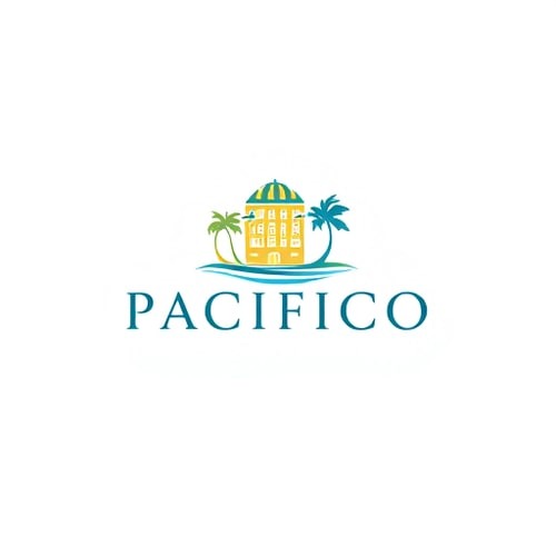 AI Design for hotel pacifico. wordmark