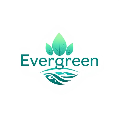 AI Design for Evergreen aqua 