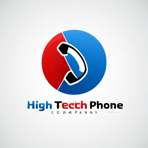 AI Design for high tech phone company logo