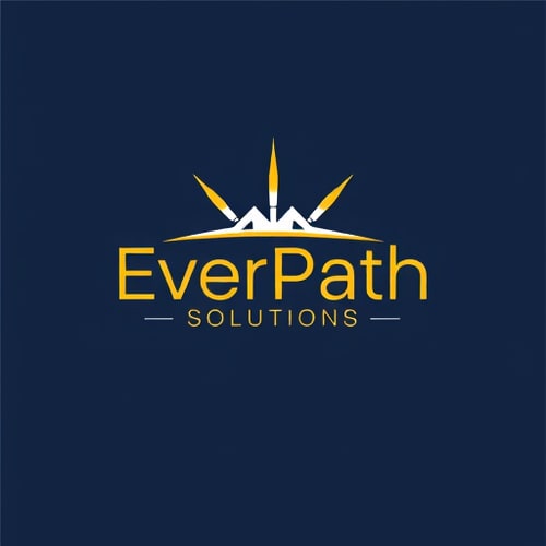 AI Design for We're embarking on an exciting journey to create a standout logo for EverPath Solutions
