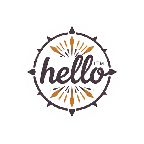 AI Design for hello emblem