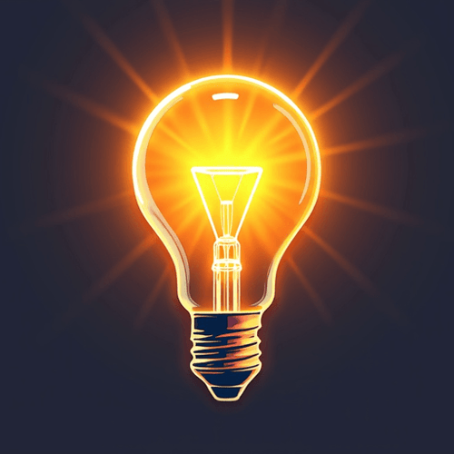 AI Design for genius bulb