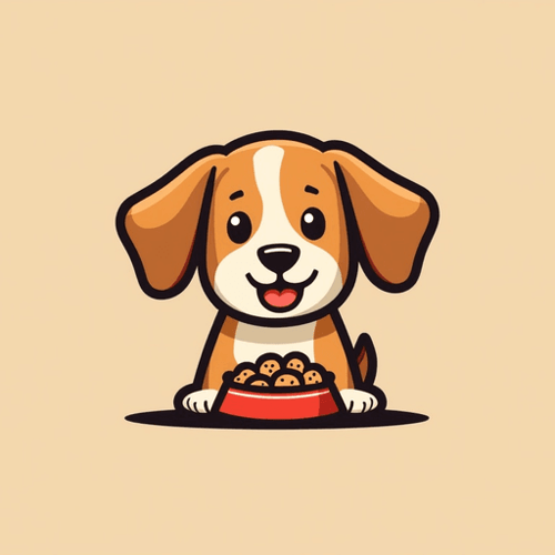 AI Design for dog food logo