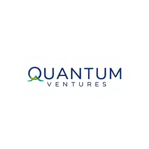 AI Design for Design a sleek and professional logo for "Quantum Ventures" with the tagline: "Innovate. Accelerate. Transform."
