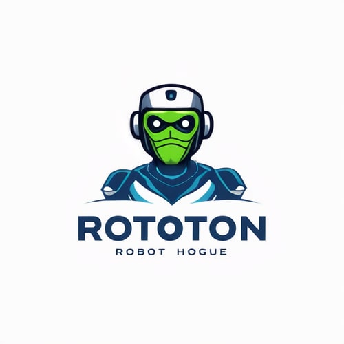 AI Design for robot with zoro mask