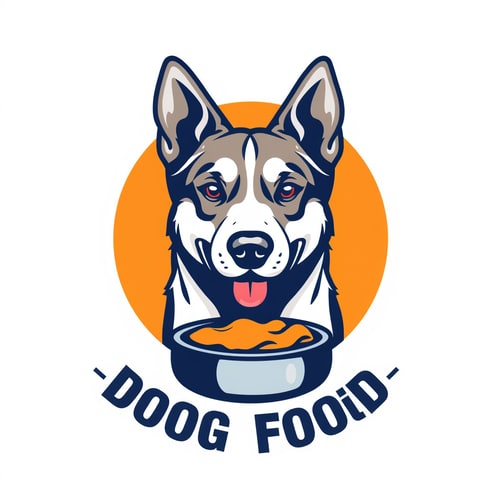 AI Design for dog with text dog food