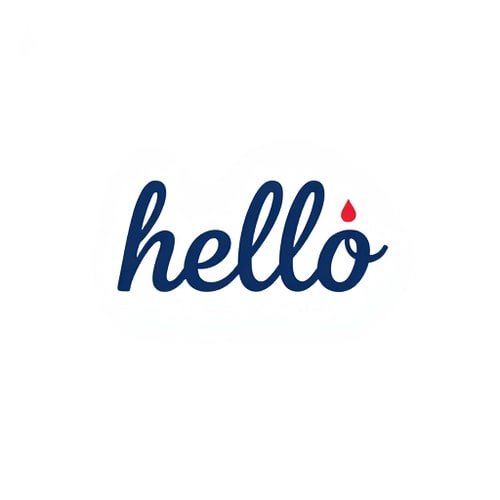AI Design for hello wordmark
