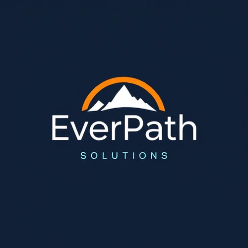 AI Design for We're embarking on an exciting journey to create a standout logo for EverPath Solutions