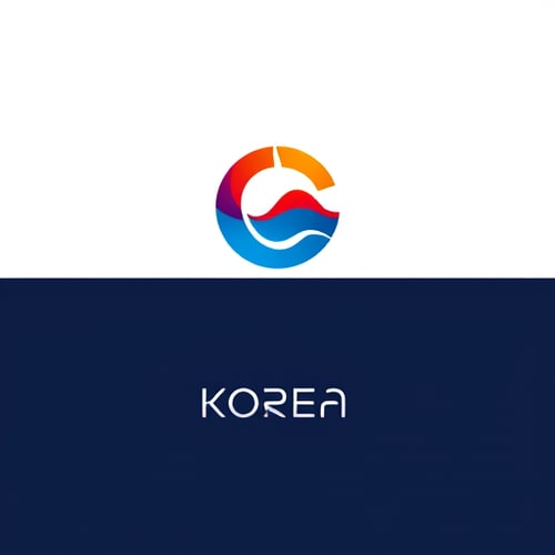 AI Design for logo for korea israel