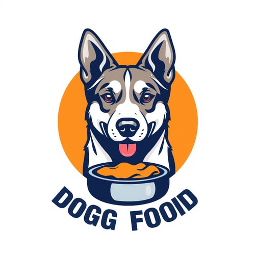AI Design for dog with text dog food