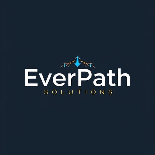 AI Design for We're embarking on an exciting journey to create a standout logo for EverPath Solutions