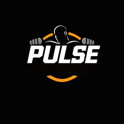 AI Design for Design a modern and energetic logo for "Pulse Fitness," with bold typography and movement-inspired shapes to evoke strength and activity.