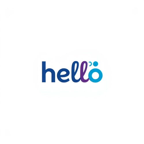 AI Design for hello wordmark
