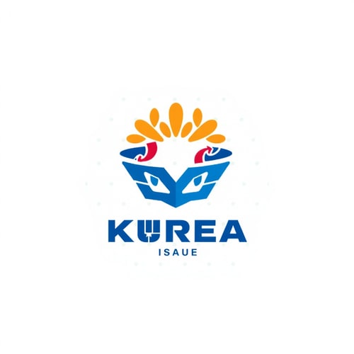 AI Design for logo for korea israel