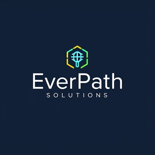 AI Design for We're embarking on an exciting journey to create a standout logo for EverPath Solutions
