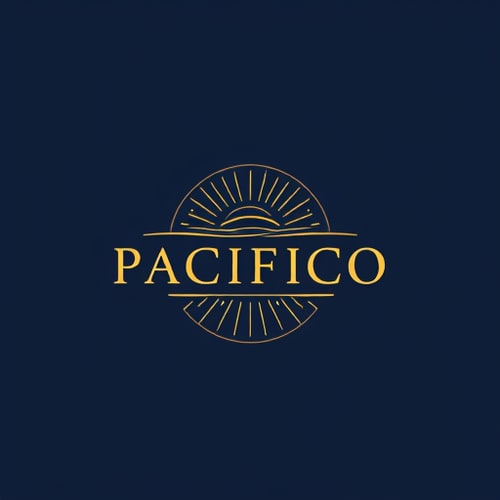 AI Design for hotel pacifico. letterform