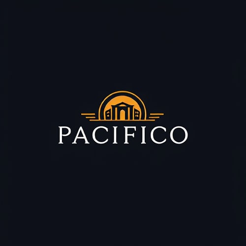 AI Design for hotel pacifico. letterform
