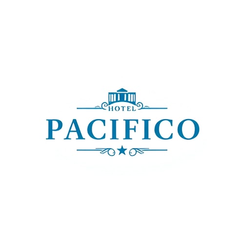 AI Design for hotel pacifico. letterform