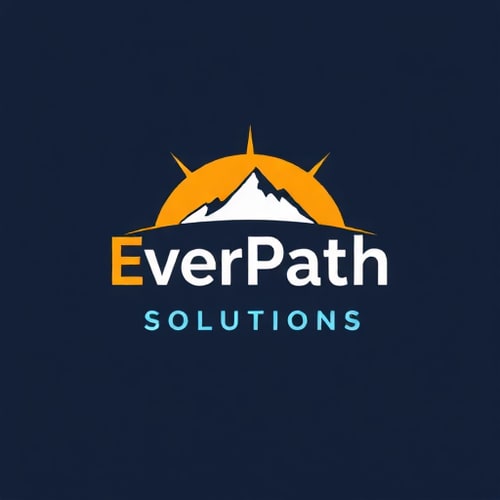 AI Design for We're embarking on an exciting journey to create a standout logo for EverPath Solutions