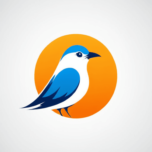 AI Design for bird logo
