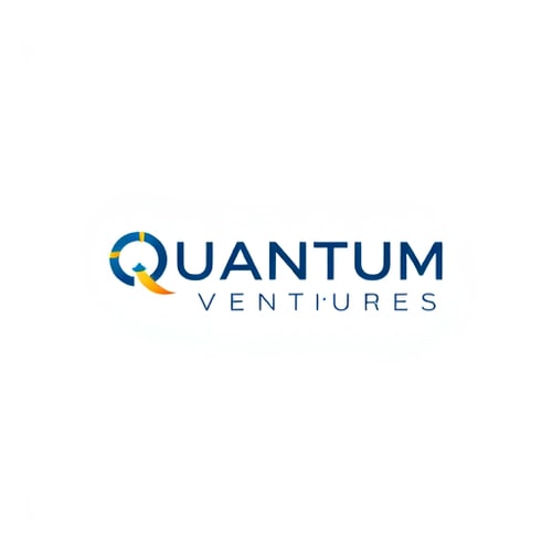 AI Design for Design a sleek and professional logo for "Quantum Ventures" with the tagline: "Innovate. Accelerate. Transform."