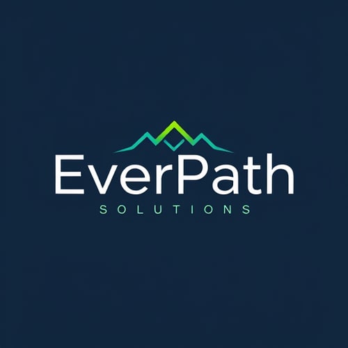 AI Design for We're embarking on an exciting journey to create a standout logo for EverPath Solutions