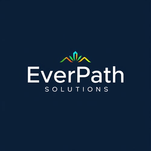 AI Design for We're embarking on an exciting journey to create a standout logo for EverPath Solutions