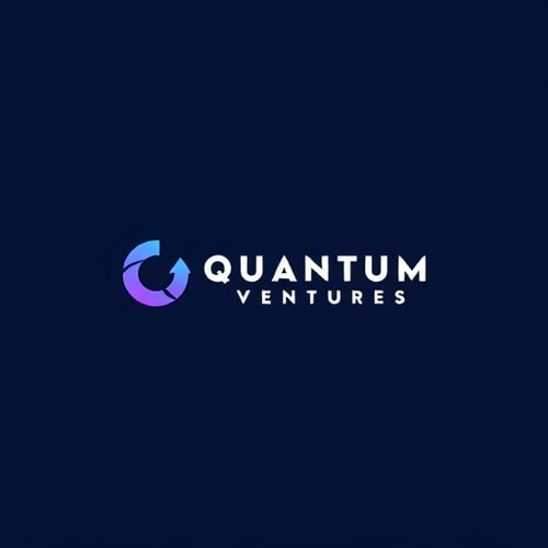 AI Design for Design a sleek and professional logo for "Quantum Ventures" with the tagline: "Innovate. Accelerate. Transform."
