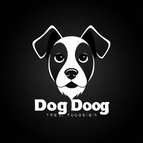 AI Design for Professional logo design. dog <lora:sdxlbase20:1>