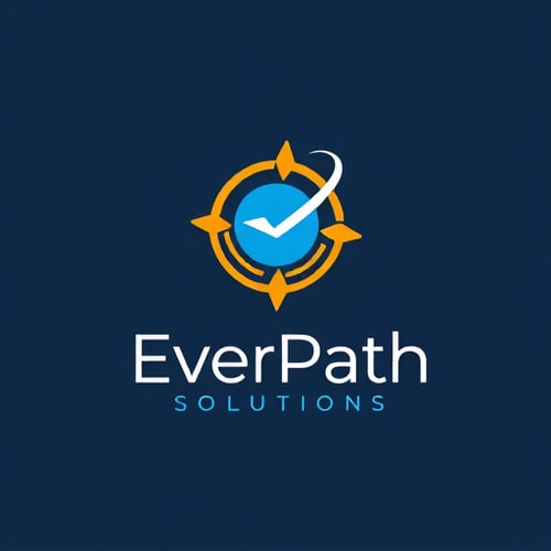 AI Design for We're embarking on an exciting journey to create a standout logo for EverPath Solutions