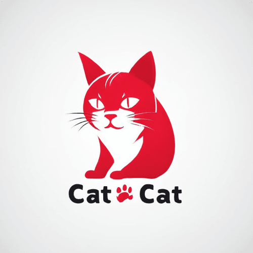 AI Design for cat logo