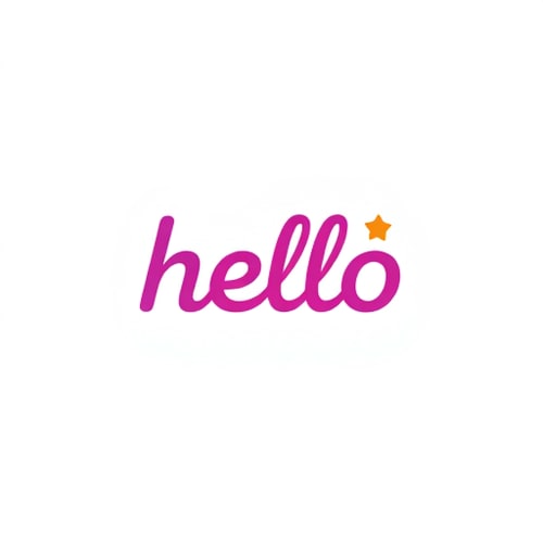 AI Design for hello wordmark