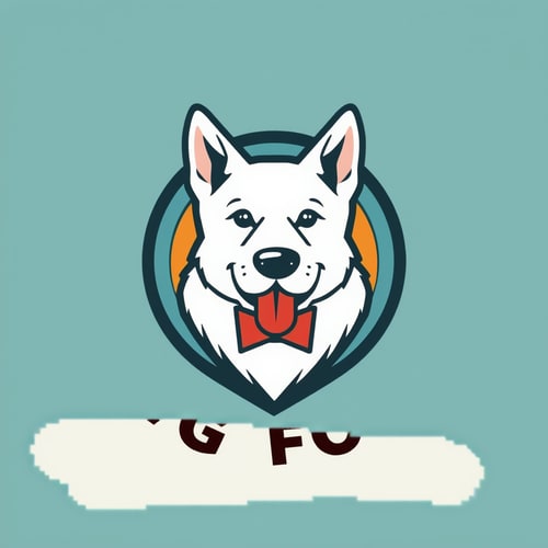 AI Design for dog food text