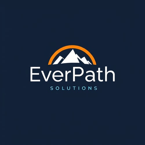AI Design for We're embarking on an exciting journey to create a standout logo for EverPath Solutions