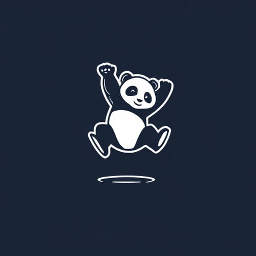AI Design for panda jumping