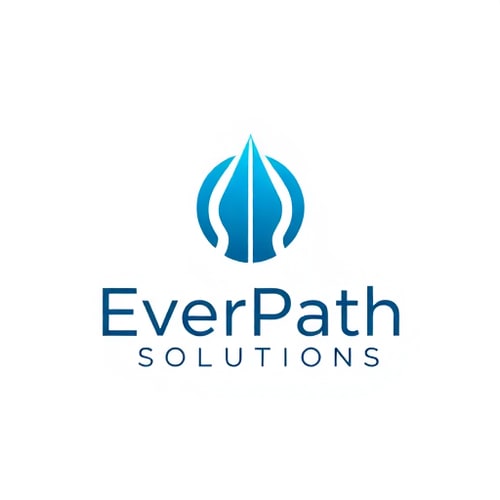 AI Design for We're embarking on an exciting journey to create a standout logo for EverPath Solutions