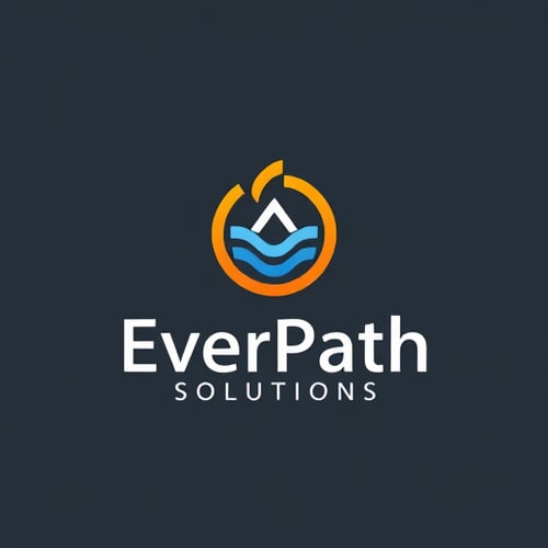 AI Design for We're embarking on an exciting journey to create a standout logo for EverPath Solutions