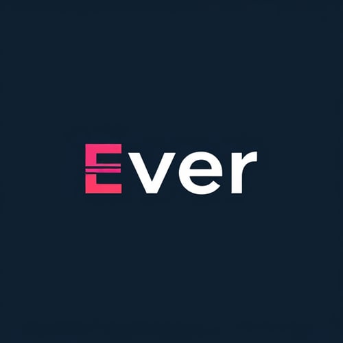 AI Design for Ever path letter form 