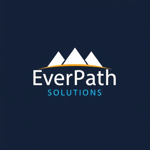 AI Design for We're embarking on an exciting journey to create a standout logo for EverPath Solutions