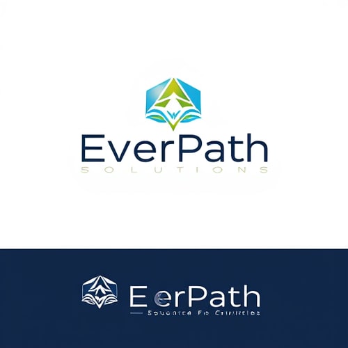 AI Design for We're embarking on an exciting journey to create a standout logo for EverPath Solutions