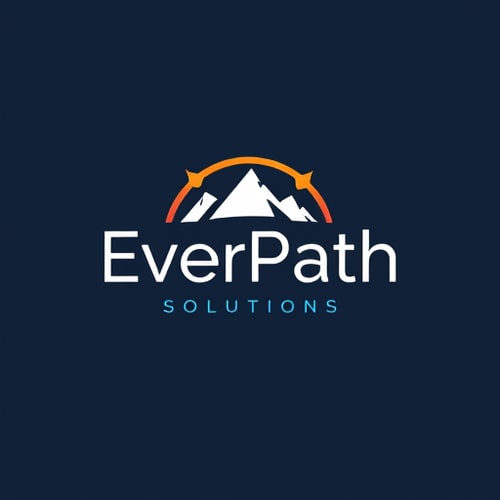 AI Design for We're embarking on an exciting journey to create a standout logo for EverPath Solutions