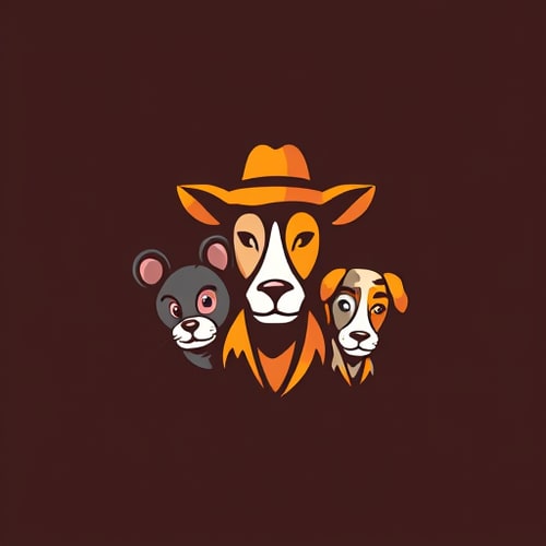 AI Design for Hat mouse giraffe dog 