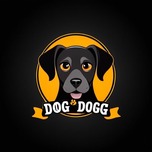 AI Design for Professional logo design. dog <lora:sdxlbase20:1>