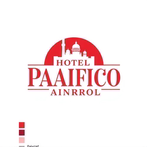 AI Design for hotel pacifico. letterform