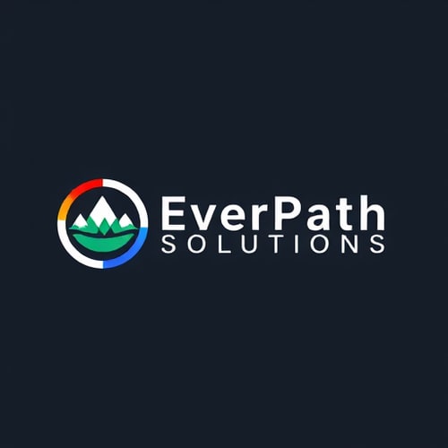 AI Design for We're embarking on an exciting journey to create a standout logo for EverPath Solutions