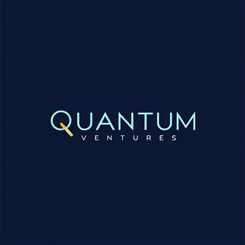 AI Design for Design a sleek and professional logo for "Quantum Ventures" with the tagline: "Innovate. Accelerate. Transform."