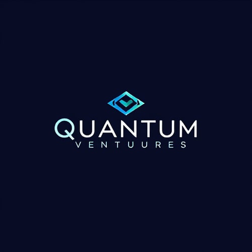 AI Design for Design a sleek and professional logo for "Quantum Ventures" with the tagline: "Innovate. Accelerate. Transform."