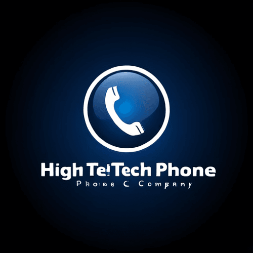 AI Design for high tech phone company logo